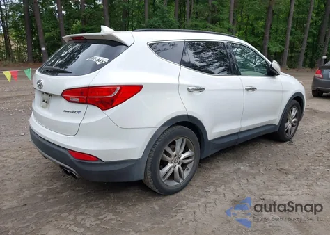 2013 Hyundai Santa Fe Sport 2.0T from USA, damaged, VIN 5XYZU3LA9DG023486